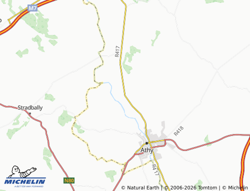 MICHELIN Kilberry map - ViaMichelin