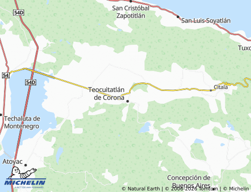 Mapa MICHELIN Camino Real - ViaMichelin