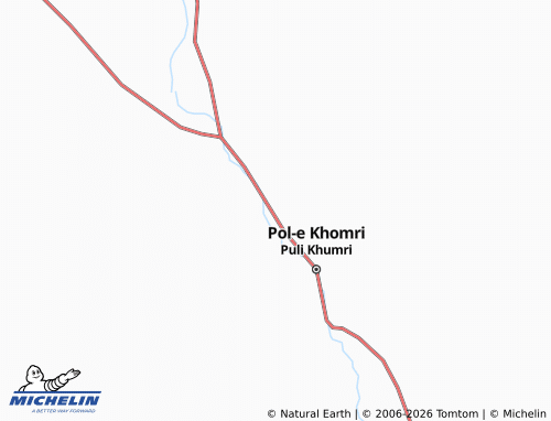 Kaart MICHELIN Pol-E Khomri - ViaMichelin