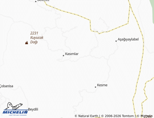 Mappa MICHELIN İbişler - ViaMichelin