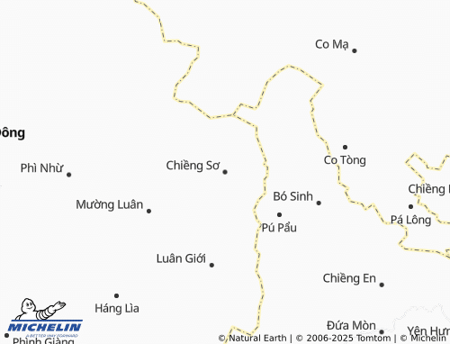 MICHELIN-Landkarte Chiềng Sơ - ViaMichelin