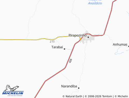 MICHELIN-Landkarte Tarabai - ViaMichelin