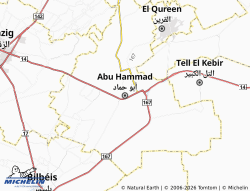 Mappa MICHELIN Abu Hammad - ViaMichelin
