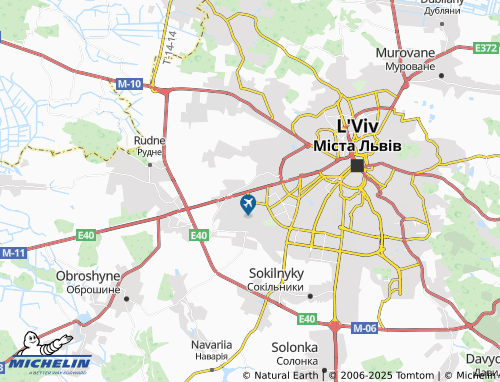 MICHELIN Zaliznychnyi map - ViaMichelin