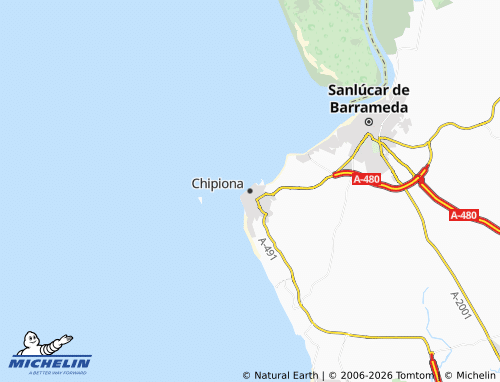 MICHELIN-Landkarte Chipiona - ViaMichelin
