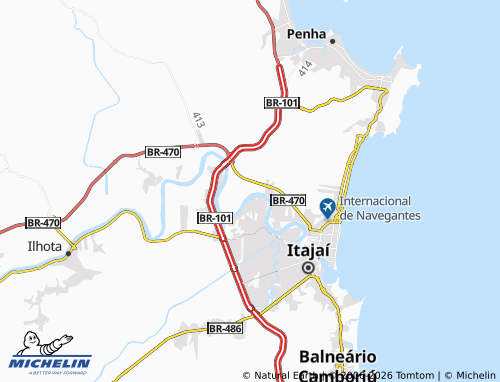 Mapa MICHELIN Volta Grande - ViaMichelin