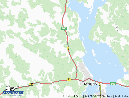 MICHELIN-Landkarte Tohmo - ViaMichelin