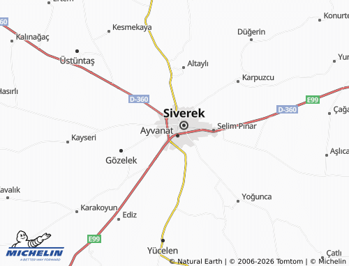 Mappa MICHELIN Abdalağa - ViaMichelin