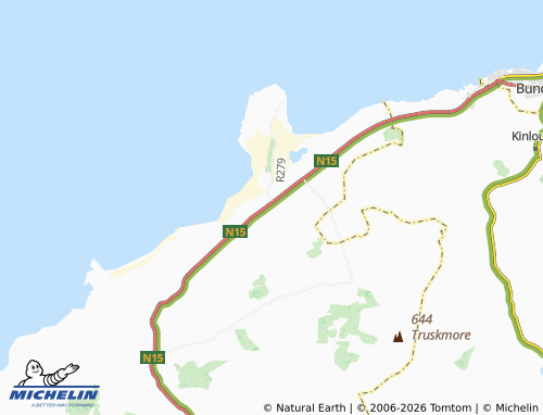 Mapa MICHELIN Cliffoney - ViaMichelin