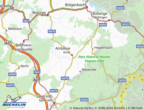 Mappa MICHELIN Amel - ViaMichelin
