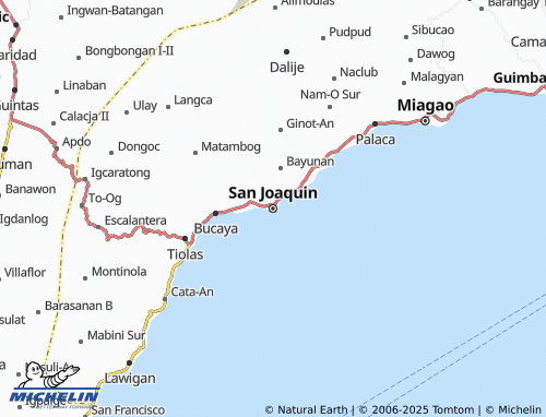 MICHELIN San Joaquin map - ViaMichelin