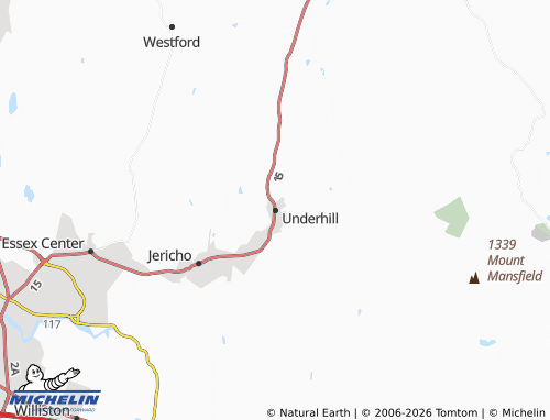 Mappa MICHELIN Underhill - ViaMichelin