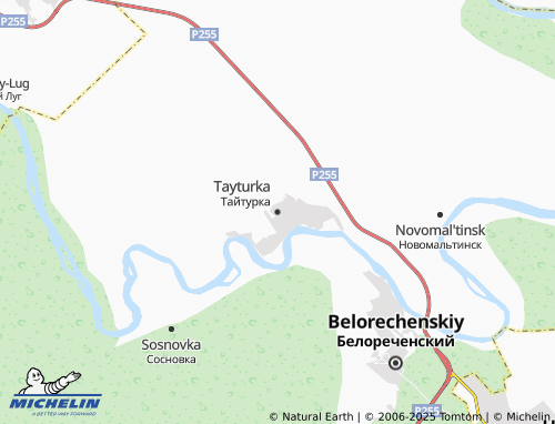 MICHELIN Tayturka map - ViaMichelin