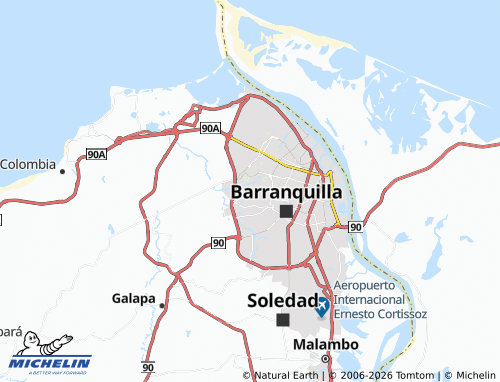 Carte MICHELIN Las Torres - ViaMichelin