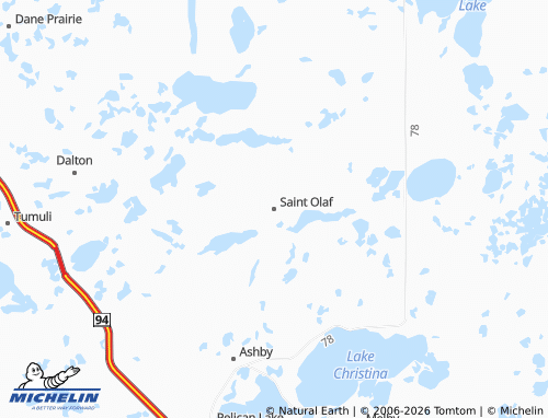 Mappa MICHELIN Saint Olaf - ViaMichelin