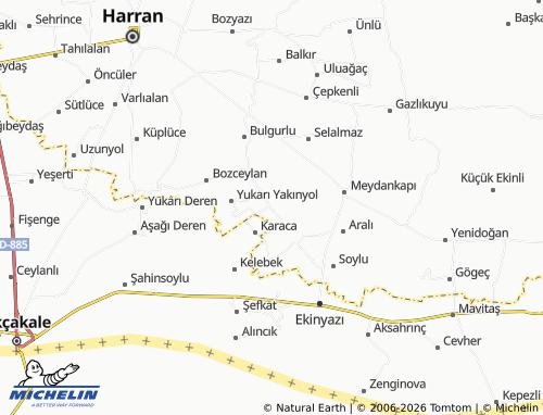 MICHELIN Aydüştü map - ViaMichelin
