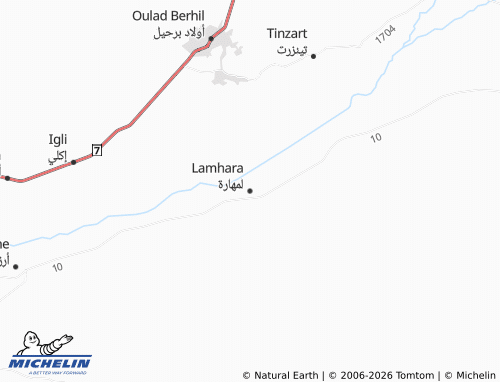 Mappa MICHELIN La-Mharah - ViaMichelin