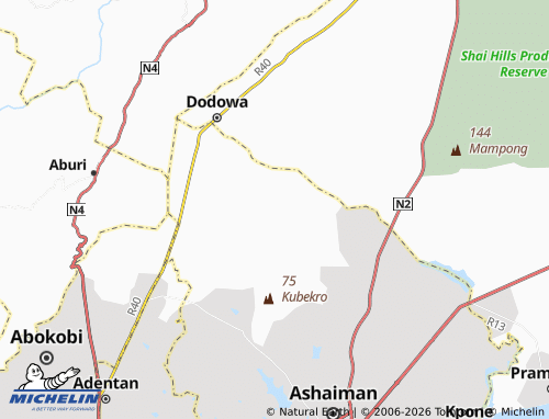 Mappa MICHELIN Ochebleku - ViaMichelin