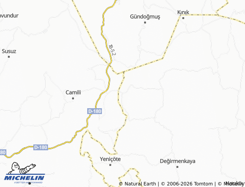 MICHELIN Eşmedere map - ViaMichelin