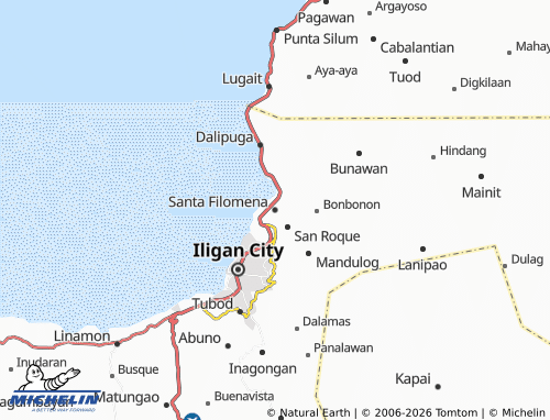 MICHELIN Santa Filomena map - ViaMichelin