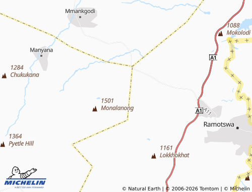 Mapa MICHELIN Mogonye - ViaMichelin
