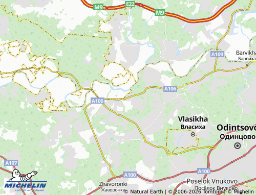 Carte MICHELIN Buzayevo - ViaMichelin