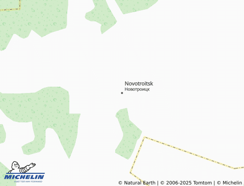 MICHELIN Novotroitsk map - ViaMichelin