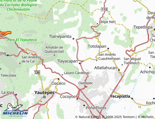 MICHELIN Áltica map - ViaMichelin