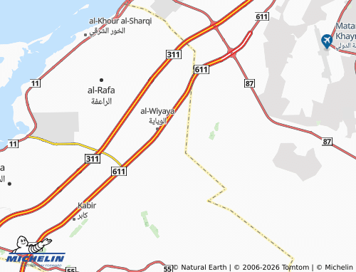 MICHELIN Al Rahail map - ViaMichelin