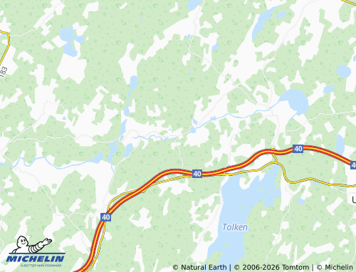 Carte MICHELIN Nitta - ViaMichelin
