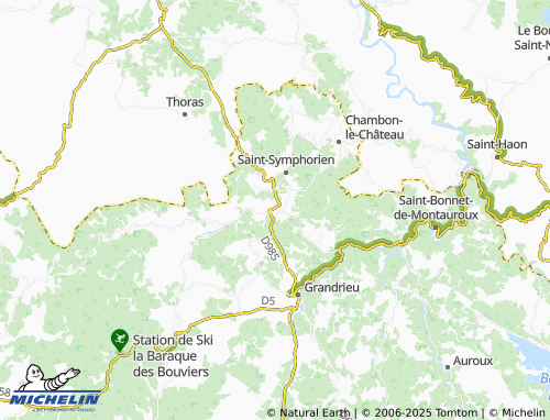 Mapa MICHELIN Ancette - ViaMichelin
