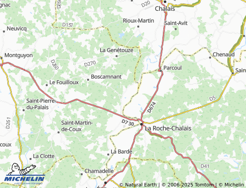 Carte MICHELIN Chevrier - ViaMichelin