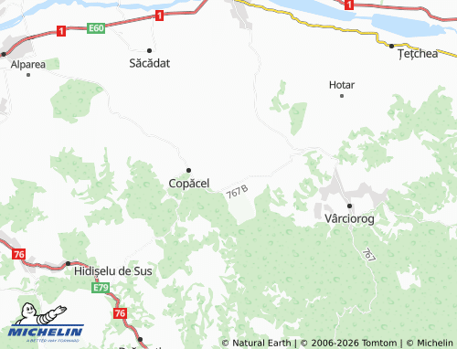 MICHELIN-Landkarte Surduc - ViaMichelin