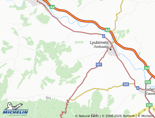 MICHELIN-Landkarte Belitsa - ViaMichelin