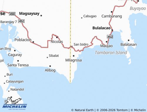 MICHELIN Milagrosa map - ViaMichelin