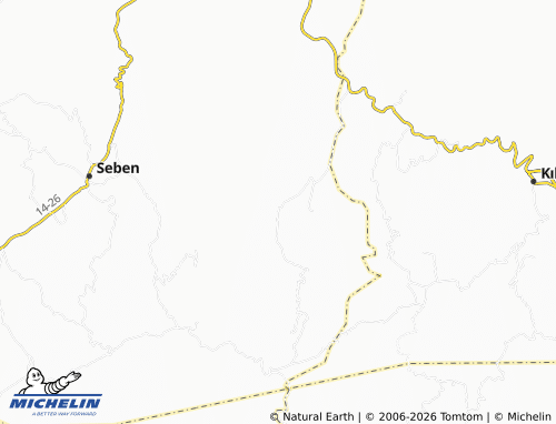 MICHELIN Yuva map - ViaMichelin
