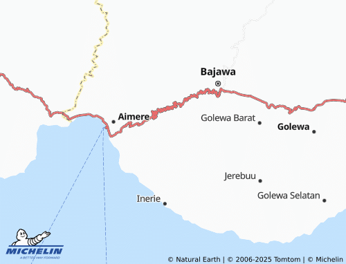 MICHELIN Binawali map - ViaMichelin