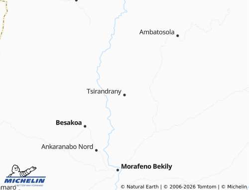 MICHELIN Tsirandrany map - ViaMichelin