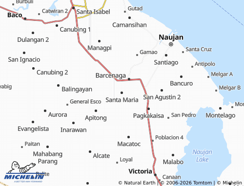 MICHELIN Santa Maria map - ViaMichelin