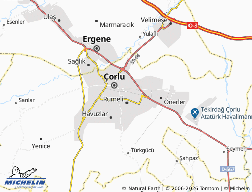 Mapa MICHELIN Muhittin - ViaMichelin