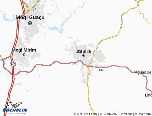 Mapa MICHELIN Salgados - ViaMichelin