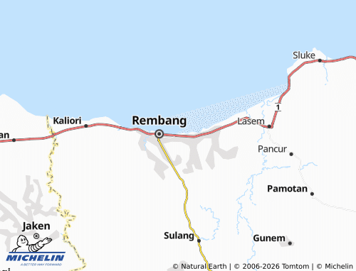 Mapa MICHELIN Kabongan Lor - ViaMichelin