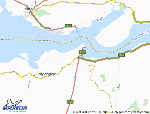 MICHELIN-Landkarte Tarbert - ViaMichelin