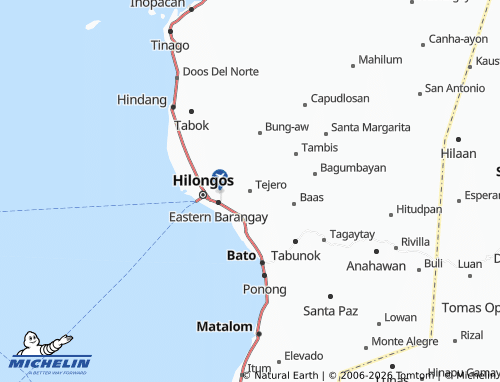 MICHELIN Tejero map - ViaMichelin