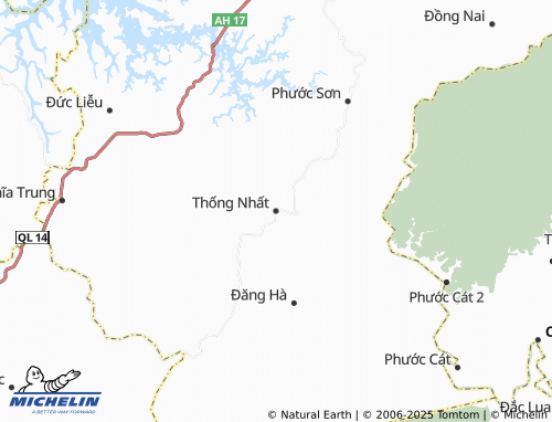 MICHELIN Thống Nhất map - ViaMichelin