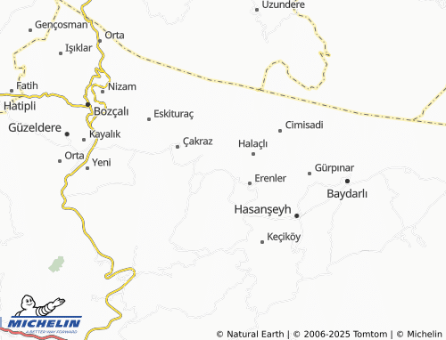MICHELIN Keteniği map - ViaMichelin