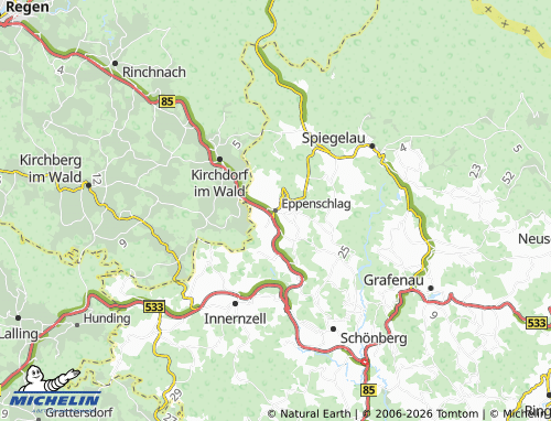 Mappa MICHELIN Eppenschlag - ViaMichelin