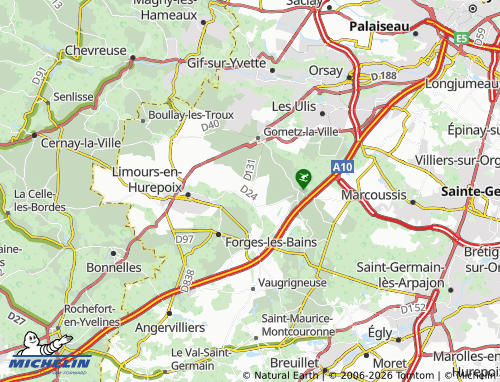 Carte MICHELIN Frileuse - ViaMichelin