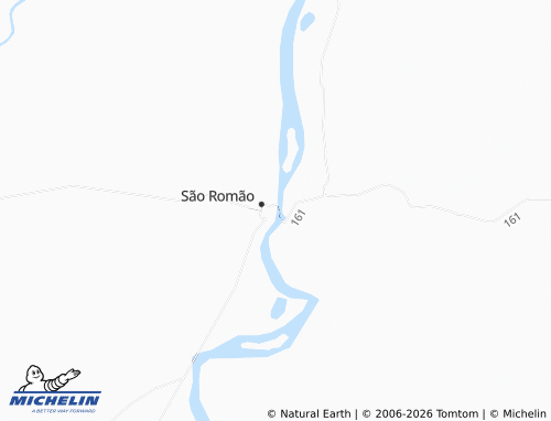 MICHELIN-Landkarte Beira Rio - ViaMichelin