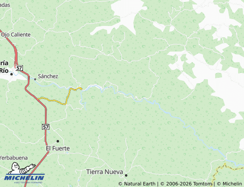 Mappa MICHELIN El Organito - ViaMichelin